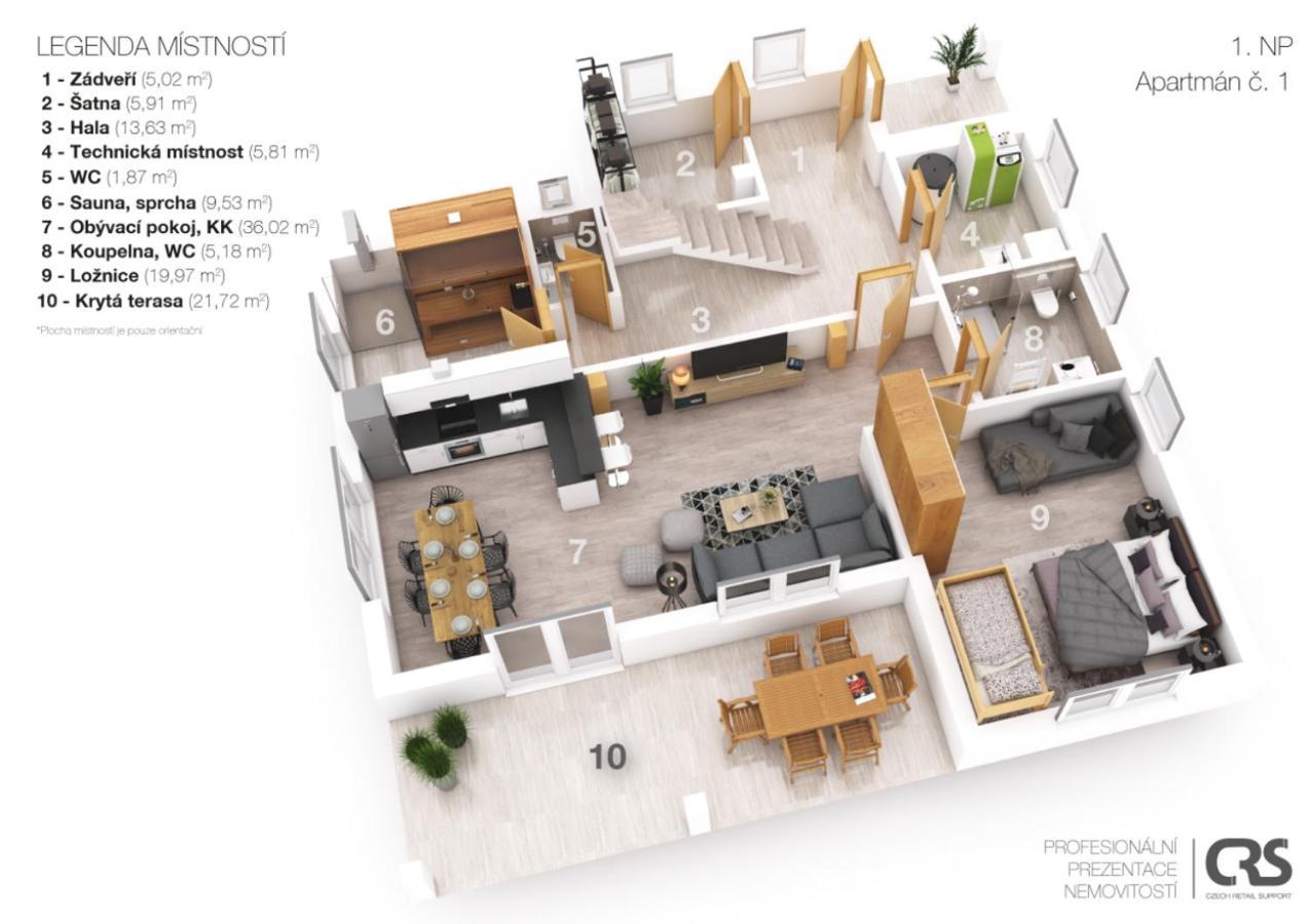 Apartmány Plešivec Abertamy Esterno foto